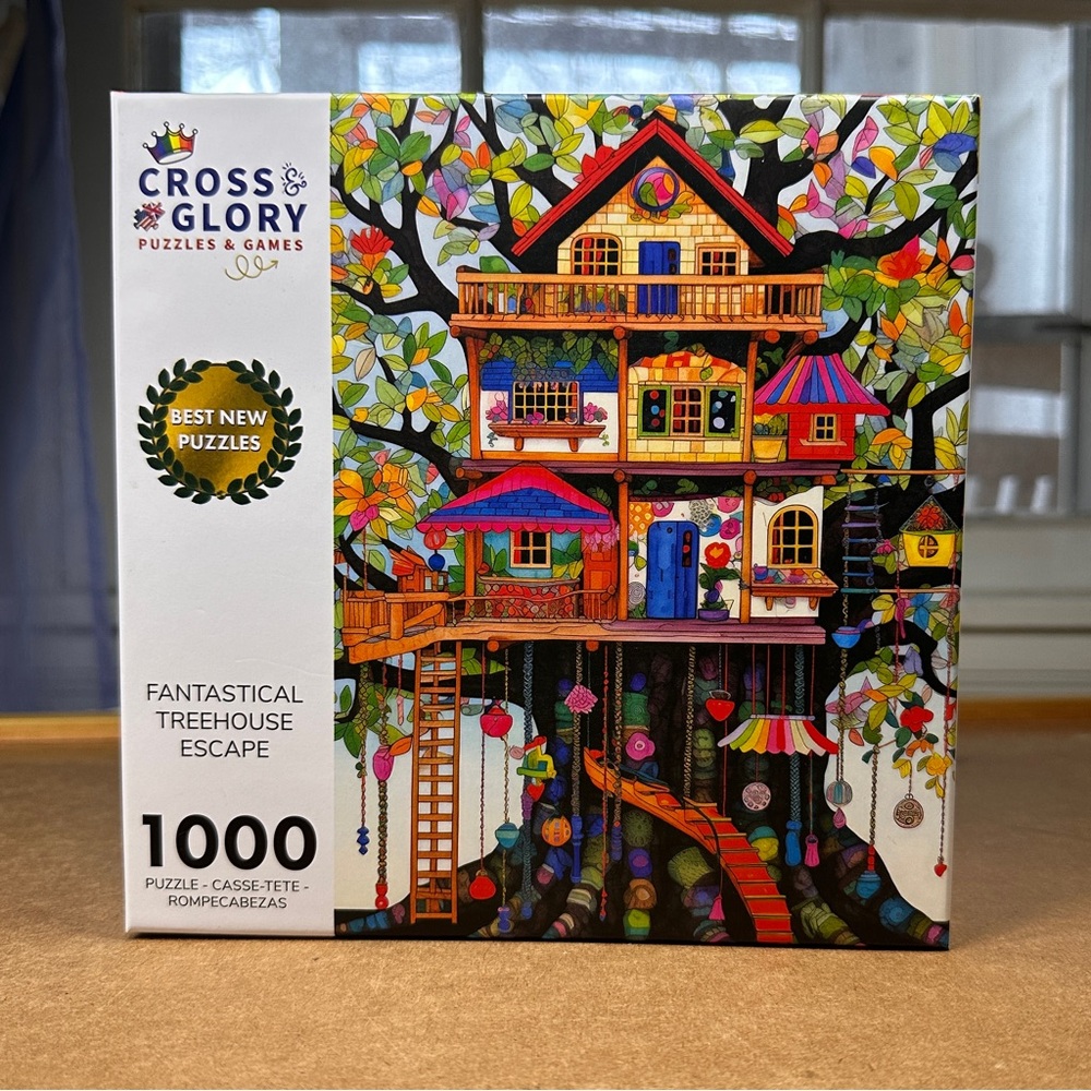 Cross & Glory Treehouse puzzle 1000 piece